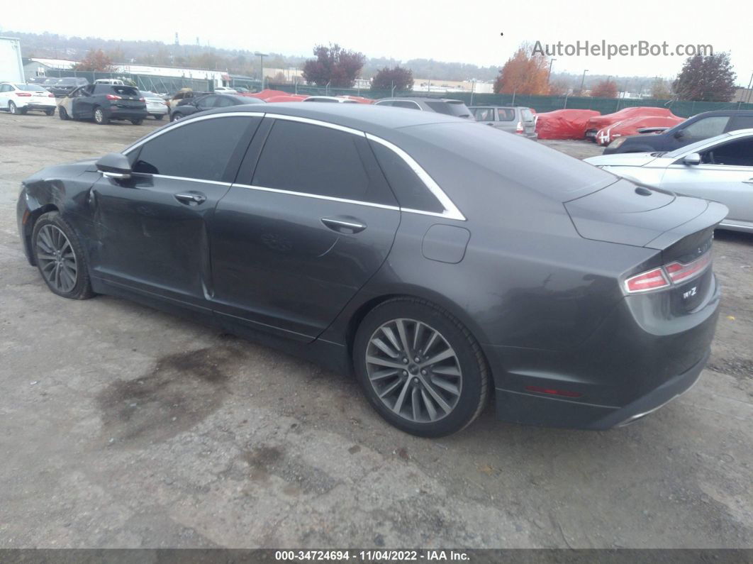 2017 Lincoln Mkz Premiere Gray vin: 3LN6L5A95HR660232