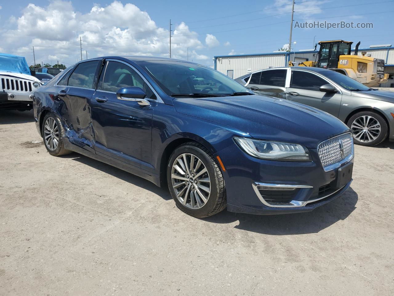 2017 Lincoln Mkz Premiere Blue vin: 3LN6L5A96HR619320