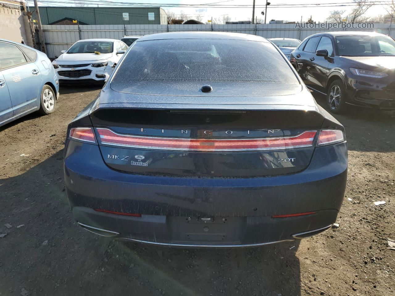 2017 Lincoln Mkz Premiere Blue vin: 3LN6L5A97HR639351