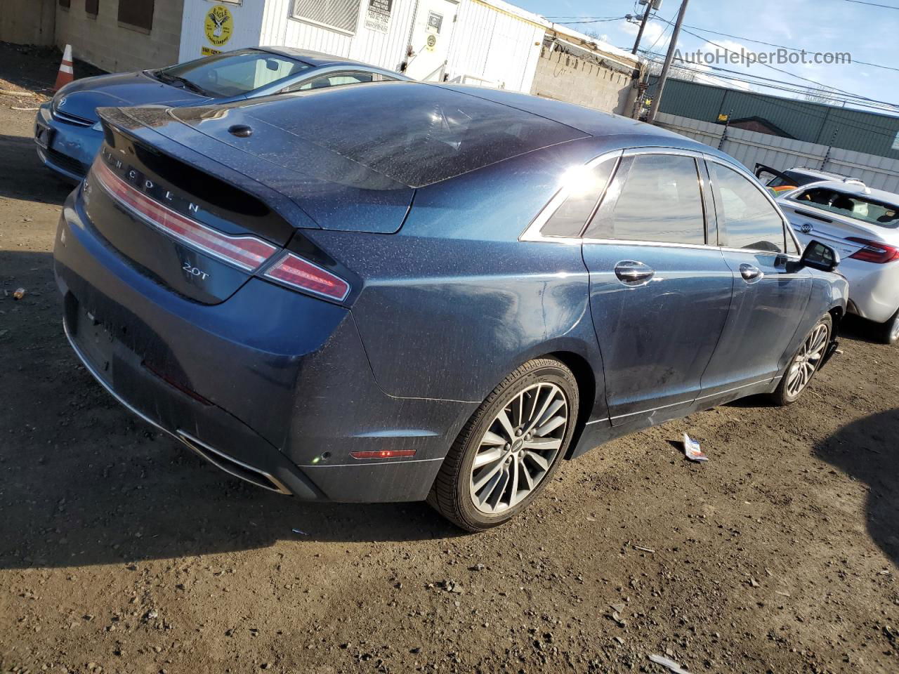 2017 Lincoln Mkz Premiere Blue vin: 3LN6L5A97HR639351