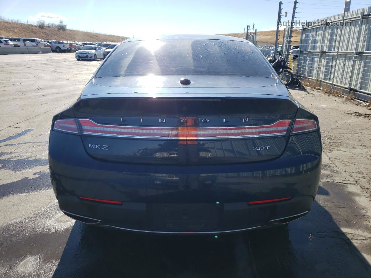 2017 Lincoln Mkz Premiere Blue vin: 3LN6L5A97HR663164