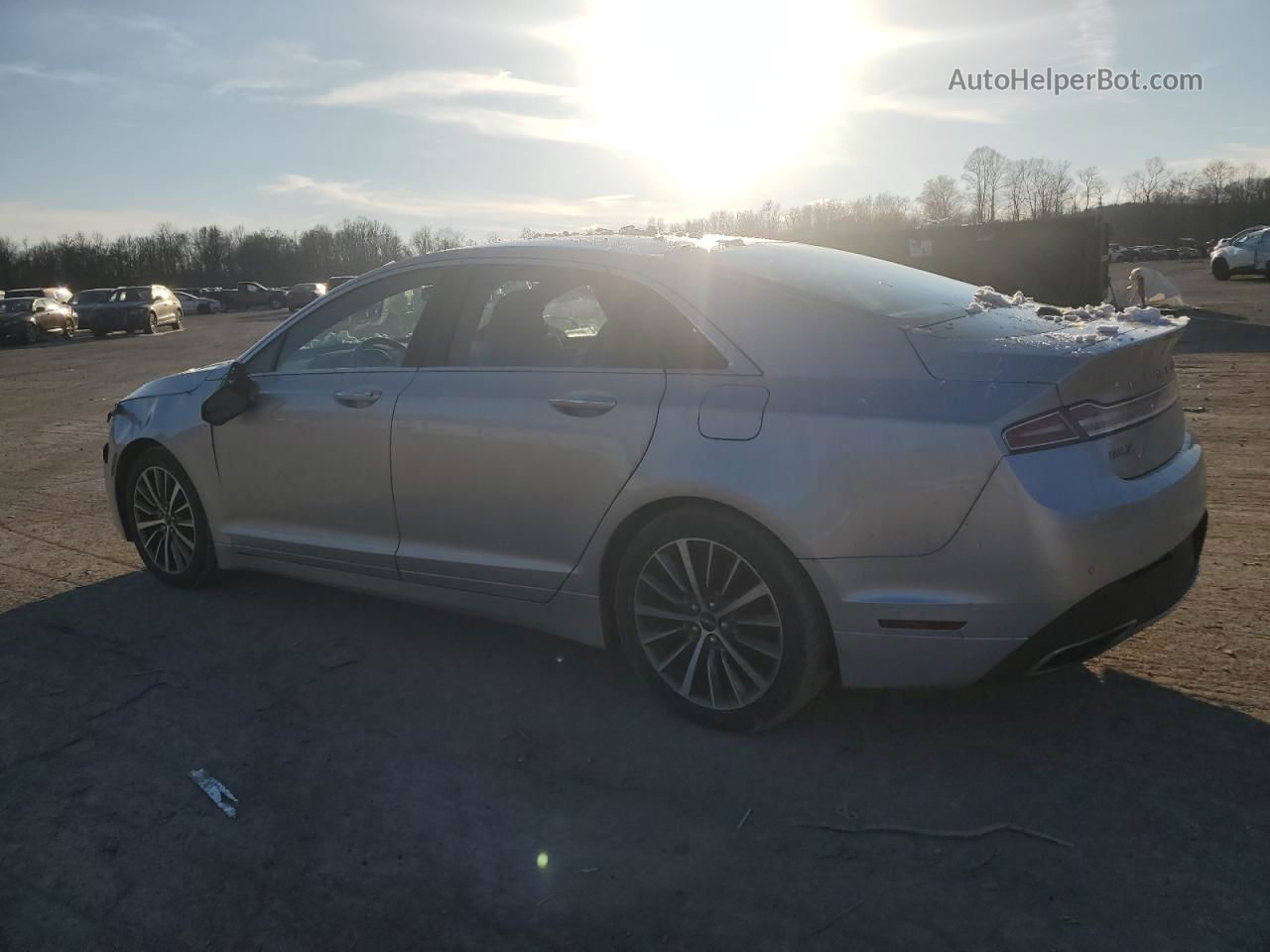 2017 Lincoln Mkz Premiere Silver vin: 3LN6L5A97HR664492