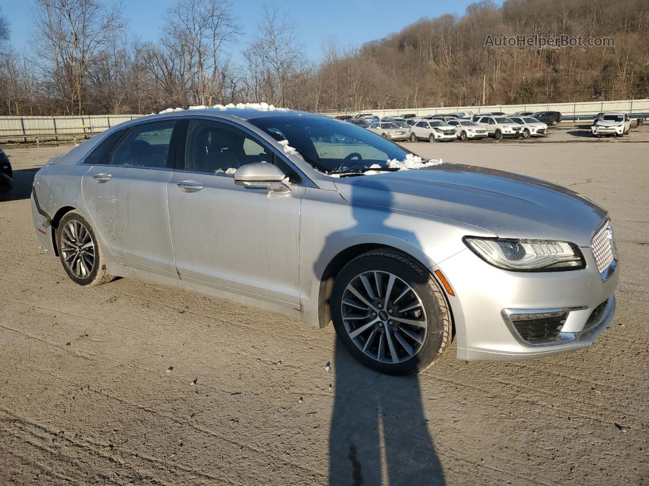 2017 Lincoln Mkz Premiere Silver vin: 3LN6L5A97HR664492