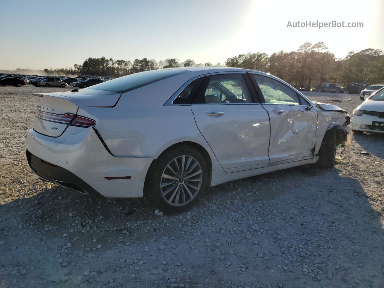 2017 Lincoln Mkz Premiere White vin: 3LN6L5A97HR665769