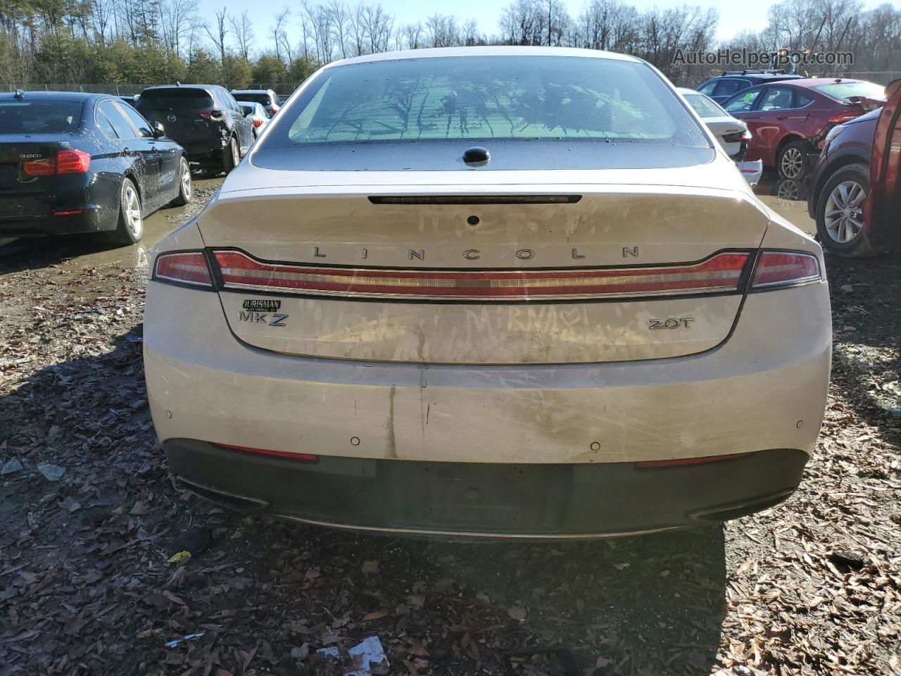 2017 Lincoln Mkz Premiere Белый vin: 3LN6L5A98HR654988