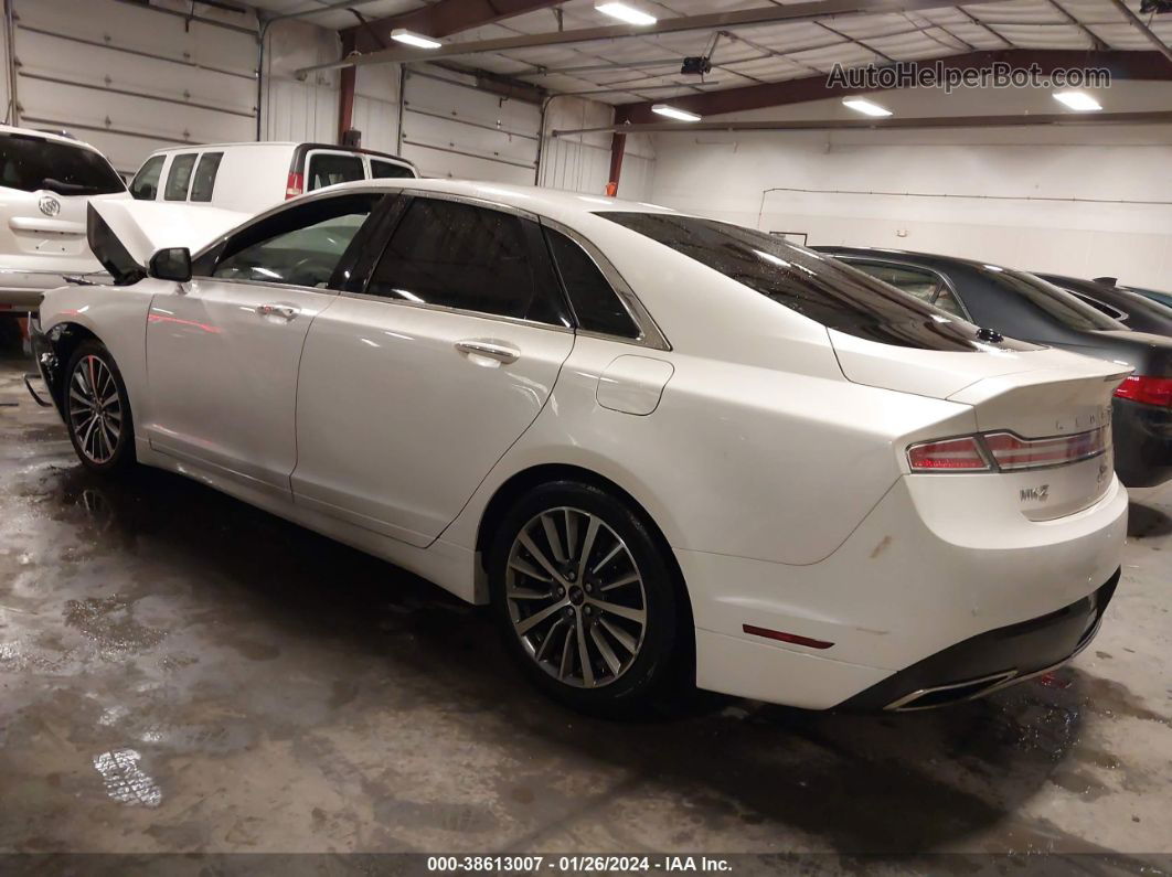 2017 Lincoln Mkz Premiere White vin: 3LN6L5A98HR660080