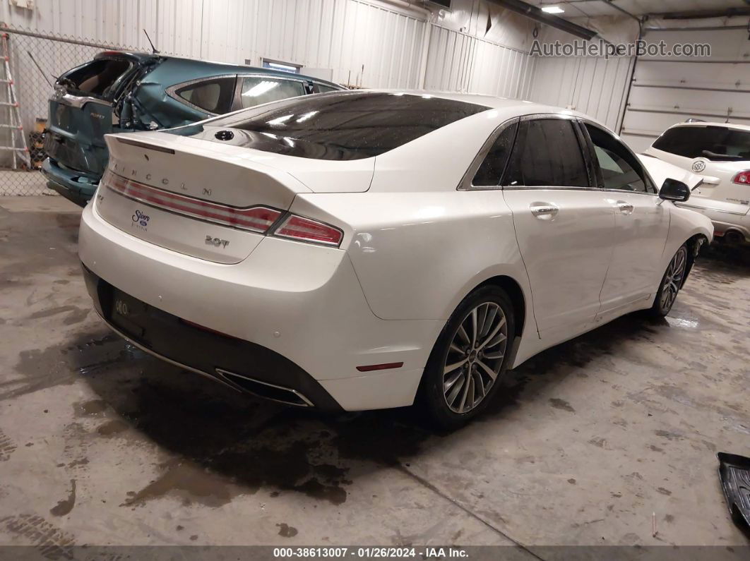 2017 Lincoln Mkz Premiere White vin: 3LN6L5A98HR660080