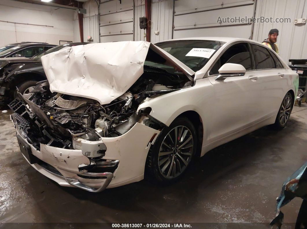 2017 Lincoln Mkz Premiere White vin: 3LN6L5A98HR660080