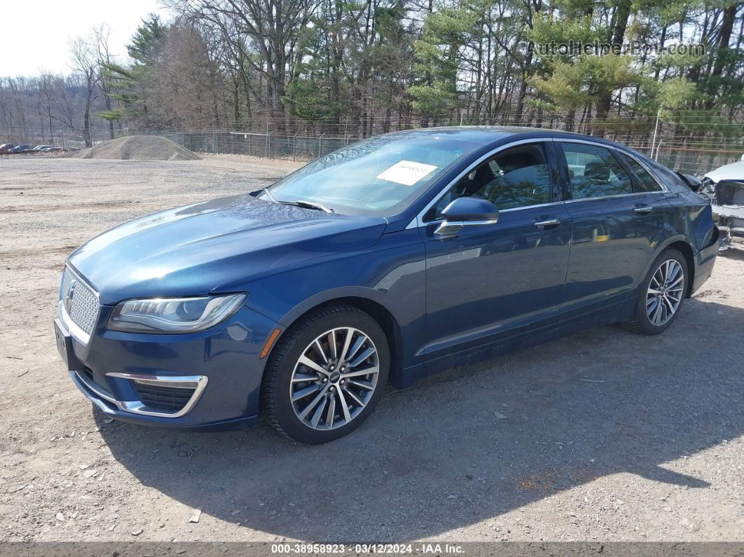 2017 Lincoln Mkz Premiere Blue vin: 3LN6L5A99HR628531