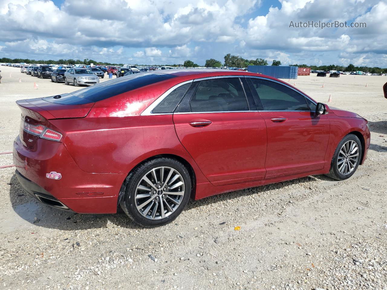 2017 Lincoln Mkz Premiere Red vin: 3LN6L5A9XHR608417