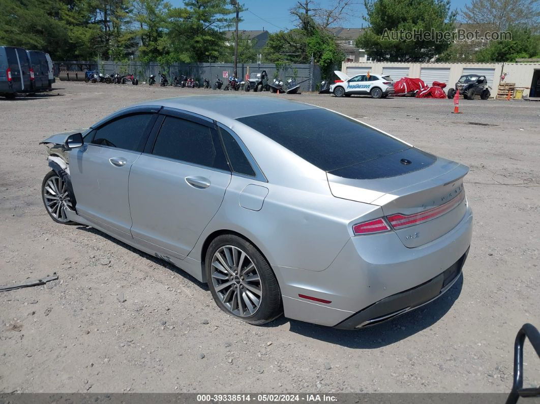 2017 Lincoln Mkz Premiere Silver vin: 3LN6L5A9XHR624214