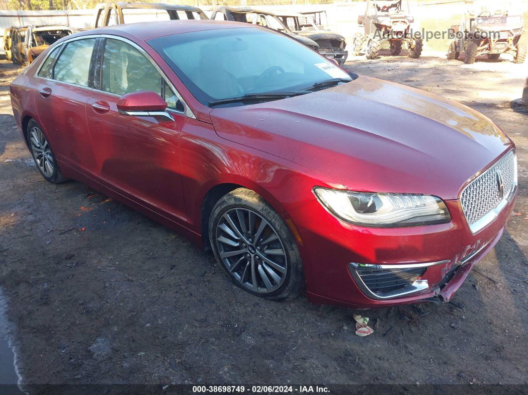 2017 Lincoln Mkz Premiere Red vin: 3LN6L5A9XHR629798