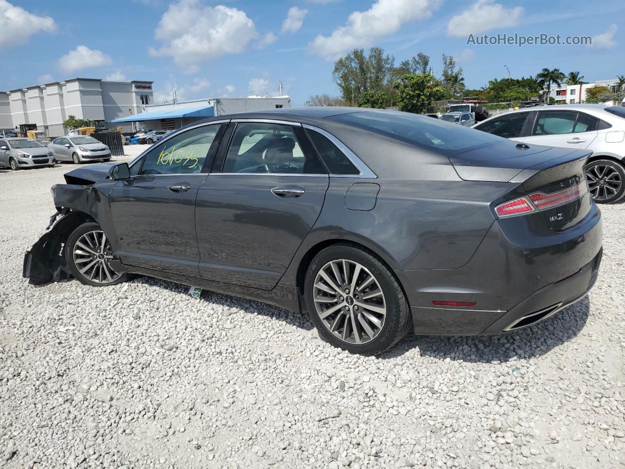 2017 Lincoln Mkz Premiere Угольный vin: 3LN6L5A9XHR650523