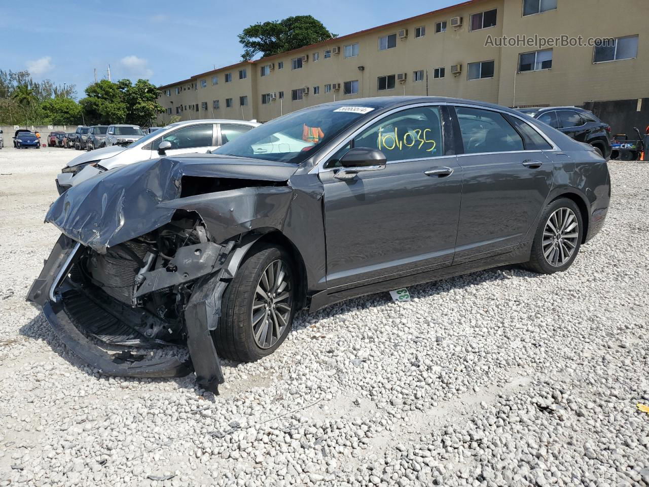 2017 Lincoln Mkz Premiere Charcoal vin: 3LN6L5A9XHR650523