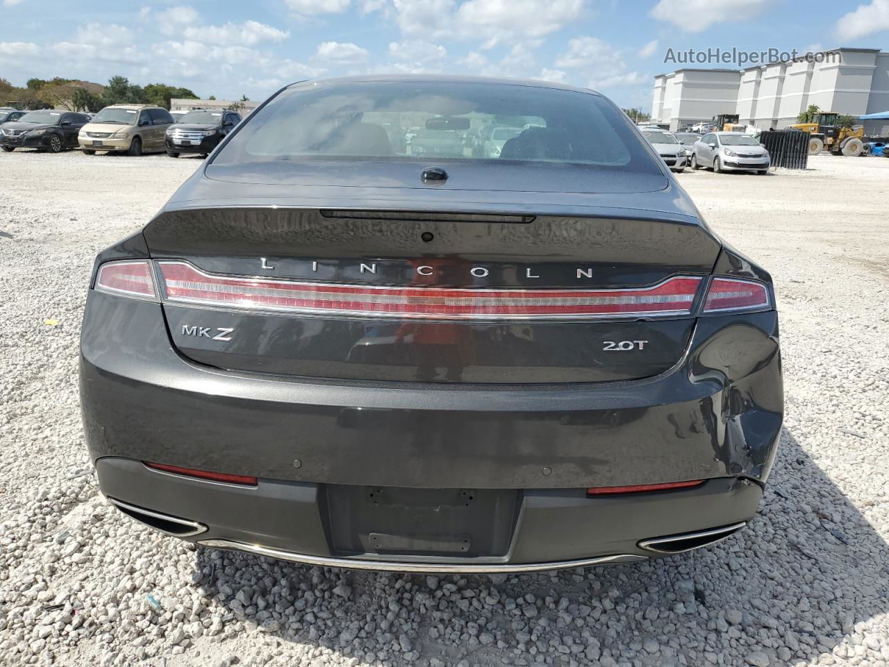 2017 Lincoln Mkz Premiere Charcoal vin: 3LN6L5A9XHR650523