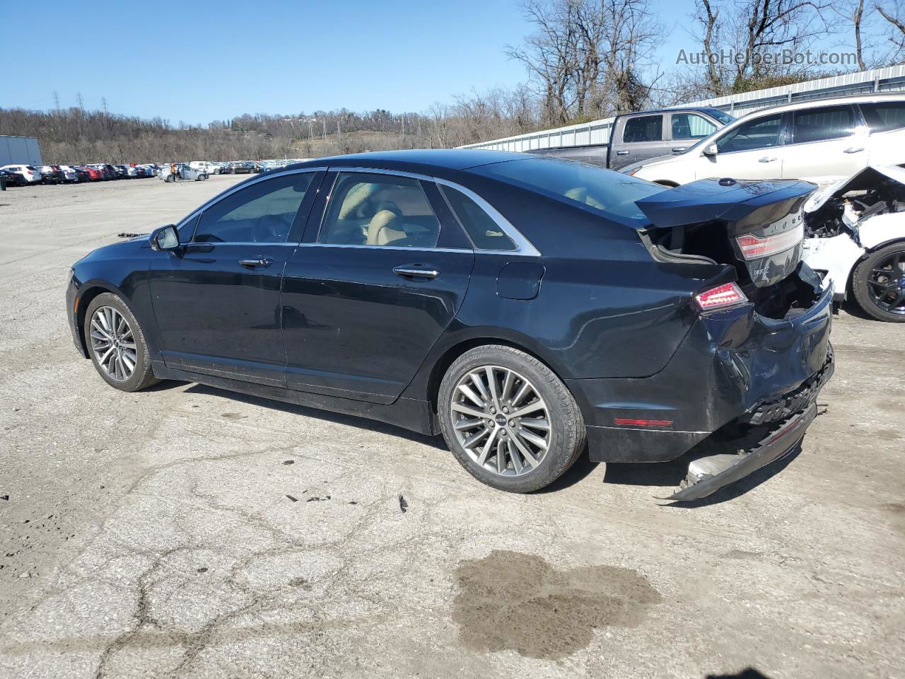 2017 Lincoln Mkz Premiere Black vin: 3LN6L5B91HR630269