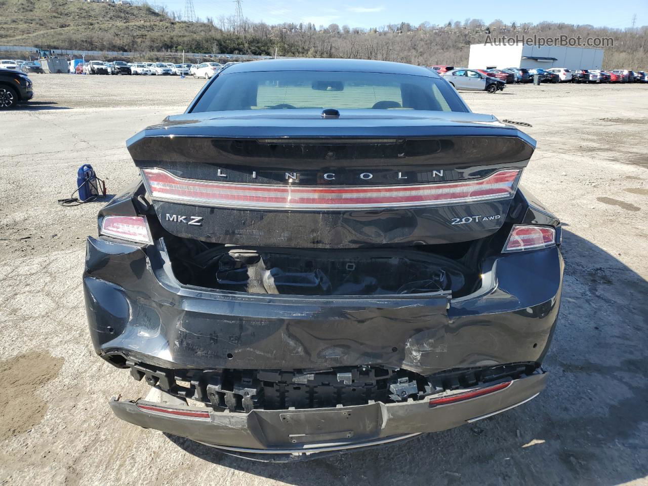 2017 Lincoln Mkz Premiere Black vin: 3LN6L5B91HR630269