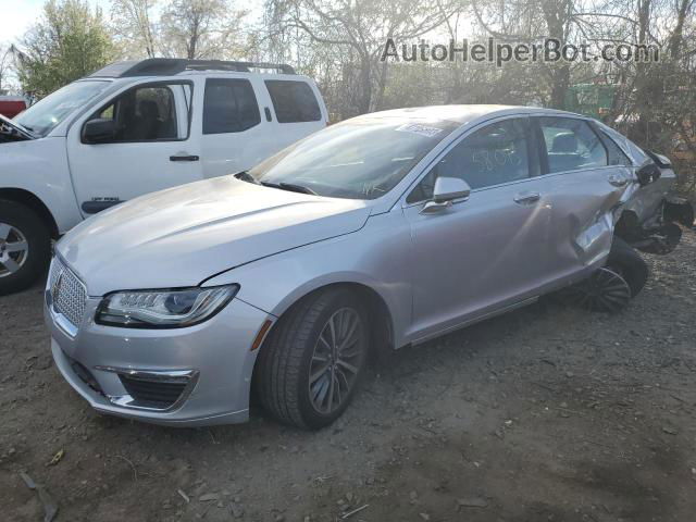 2017 Lincoln Mkz Premiere Silver vin: 3LN6L5B91HR654443