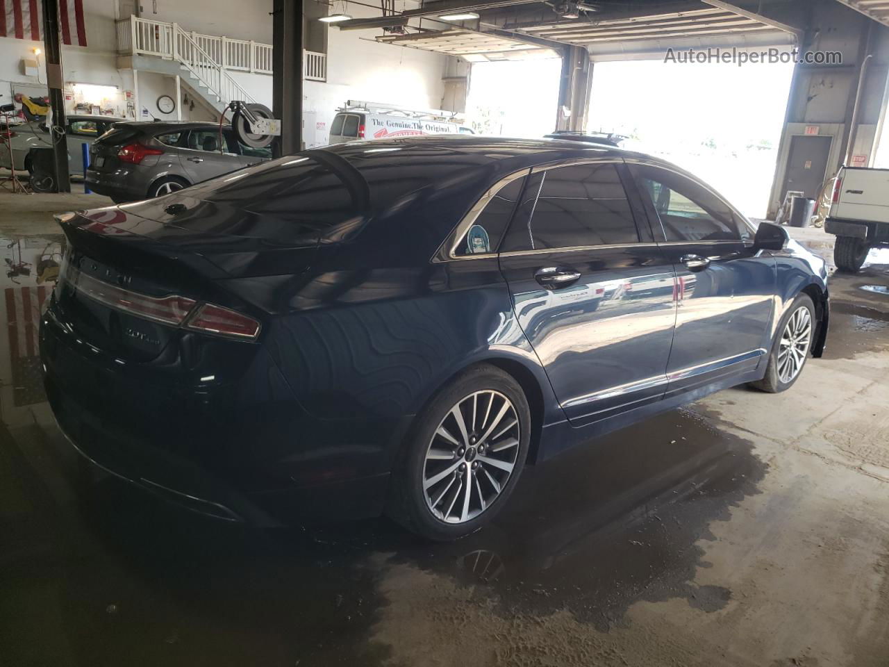 2017 Lincoln Mkz Premiere Blue vin: 3LN6L5B93HR653696