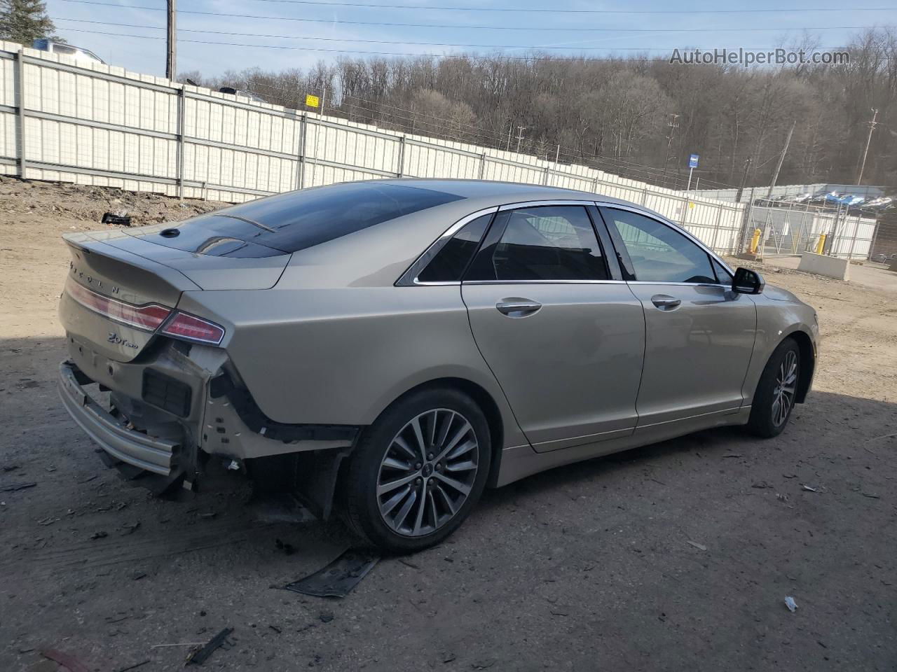 2017 Lincoln Mkz Premiere Tan vin: 3LN6L5B93HR657537