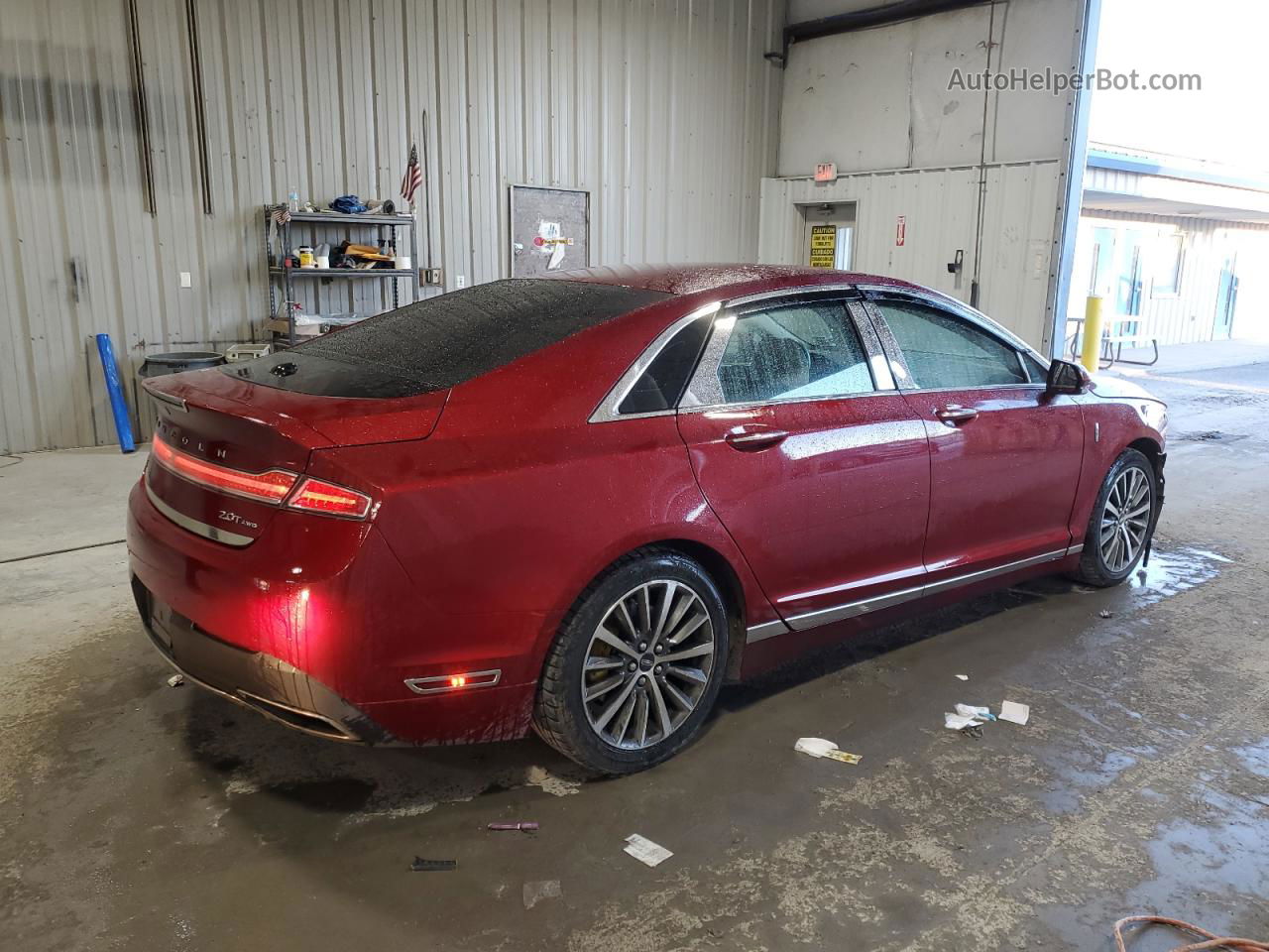 2017 Lincoln Mkz Premiere Red vin: 3LN6L5B97HR634570