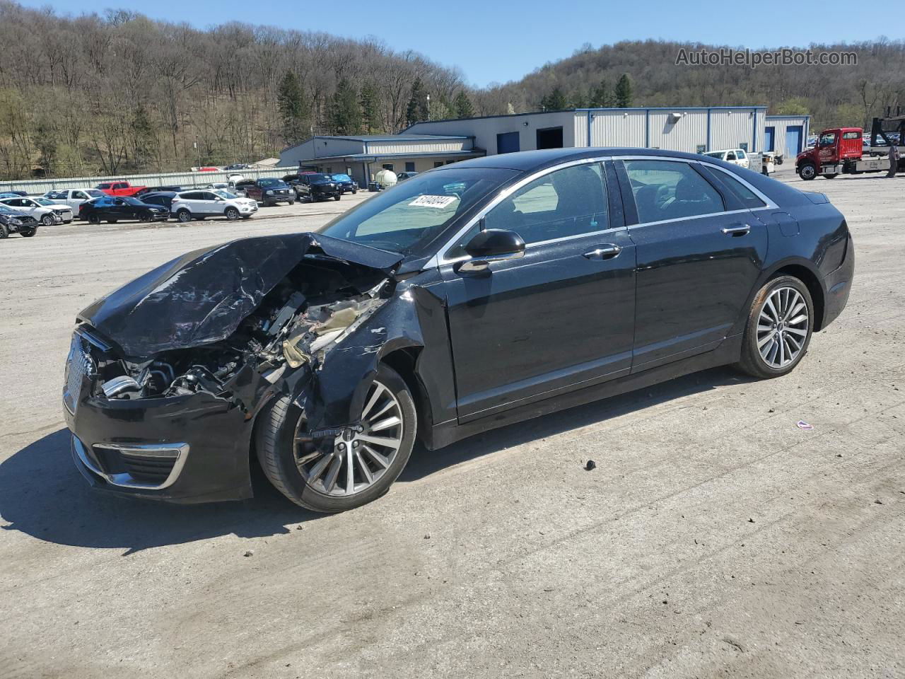 2017 Lincoln Mkz Premiere Black vin: 3LN6L5B99HR637728