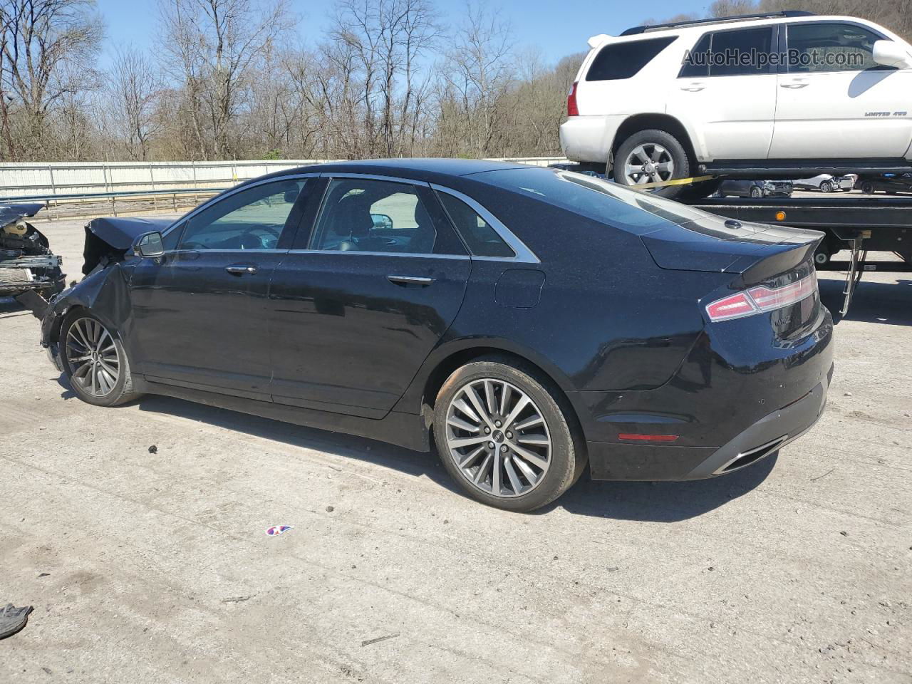 2017 Lincoln Mkz Premiere Черный vin: 3LN6L5B99HR637728