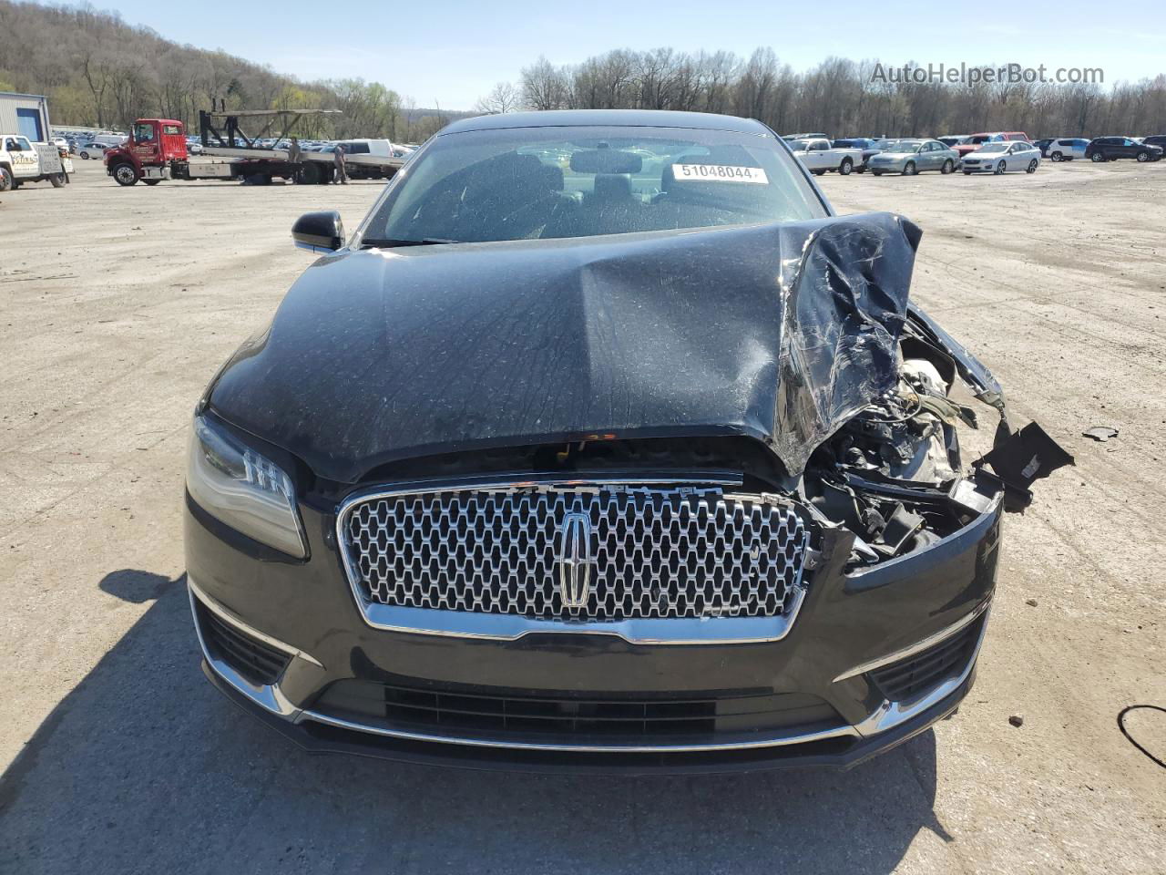 2017 Lincoln Mkz Premiere Black vin: 3LN6L5B99HR637728