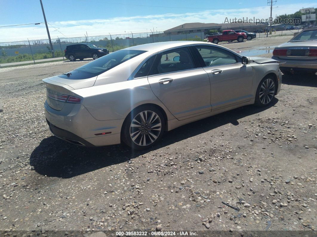 2017 Lincoln Mkz Select Beige vin: 3LN6L5C90HR600811