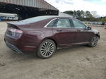 2017 Lincoln Mkz Select Maroon vin: 3LN6L5C90HR615566