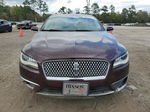 2017 Lincoln Mkz Select Maroon vin: 3LN6L5C90HR615566