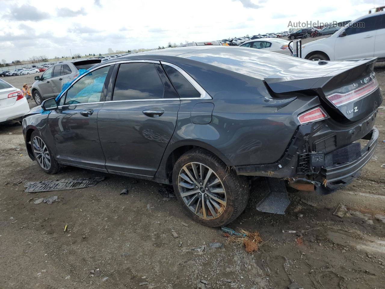 2017 Lincoln Mkz Select Угольный vin: 3LN6L5C90HR646462