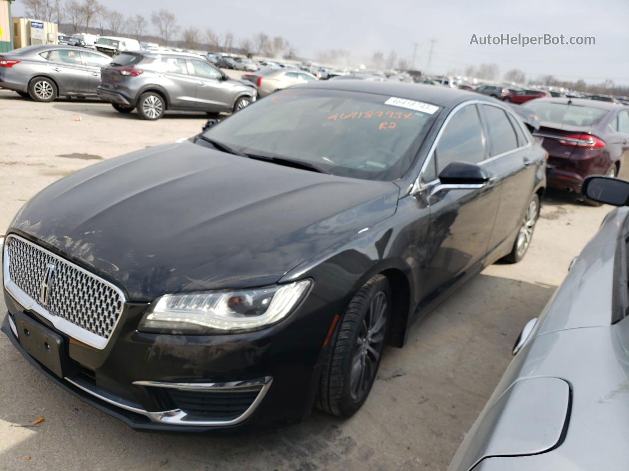 2017 Lincoln Mkz Select Black vin: 3LN6L5C90HR665397