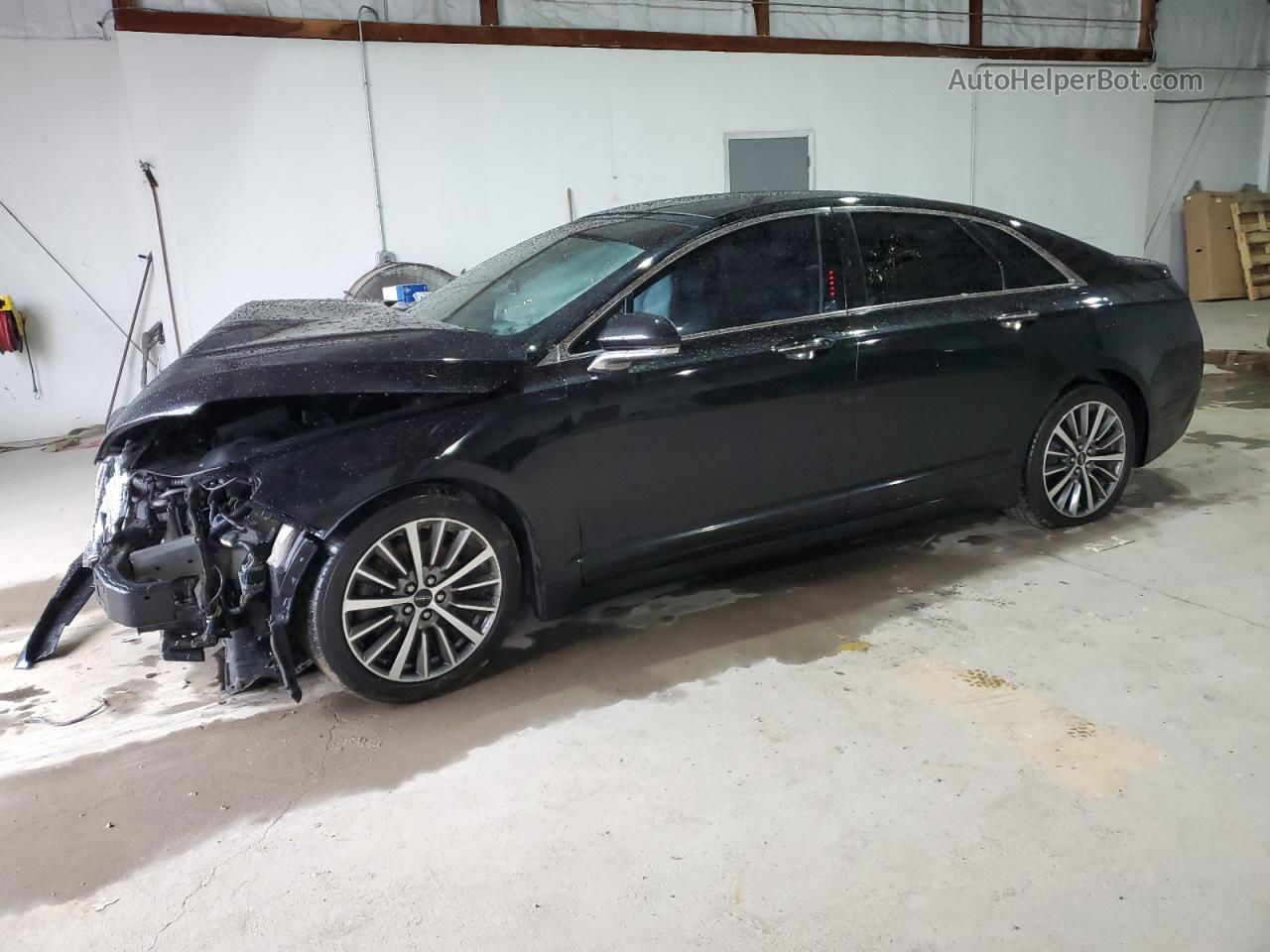 2017 Lincoln Mkz Select Black vin: 3LN6L5C91HR601451