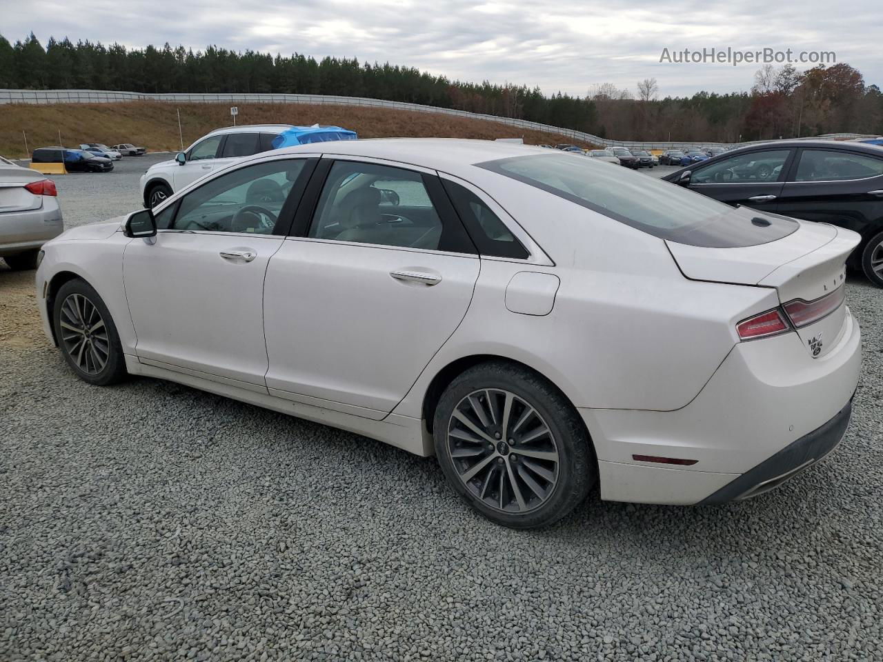 2017 Lincoln Mkz Select Белый vin: 3LN6L5C91HR653095