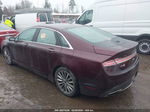 2017 Lincoln Mkz Select Red vin: 3LN6L5C92HR604889