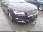 2017 Lincoln Mkz Select Red vin: 3LN6L5C92HR604889