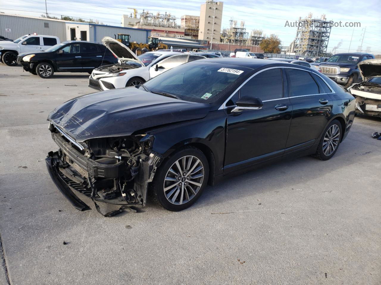 2017 Lincoln Mkz Select Черный vin: 3LN6L5C92HR624138