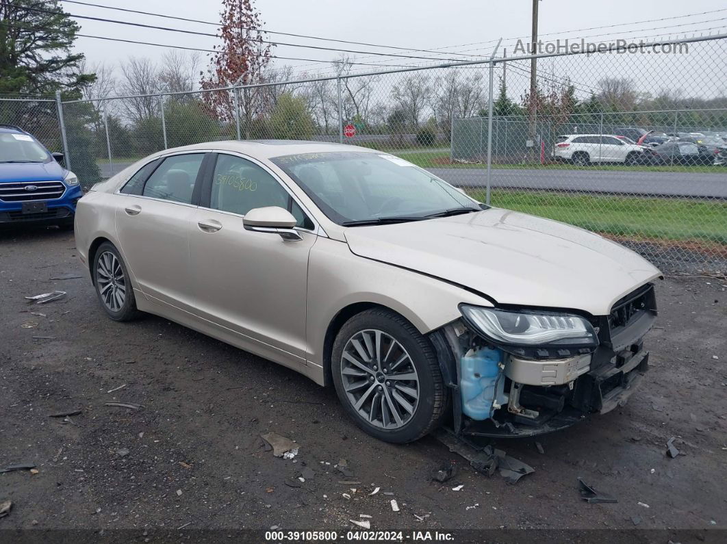 2017 Lincoln Mkz Select Gold vin: 3LN6L5C92HR647970