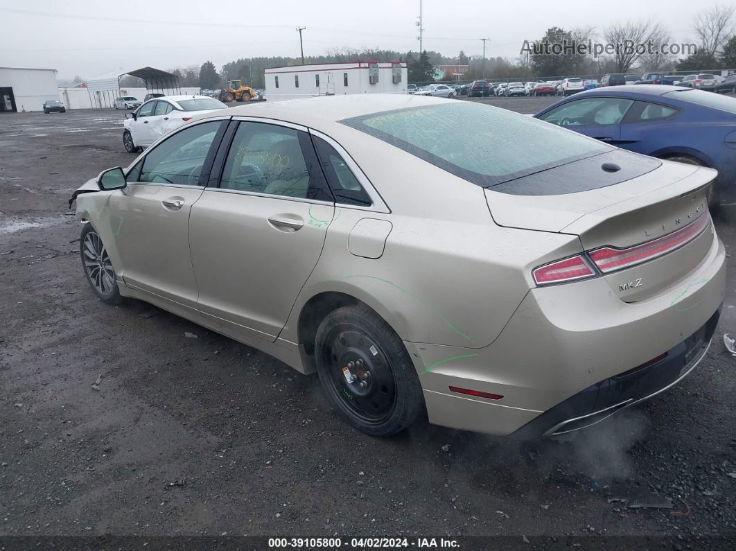 2017 Lincoln Mkz Select Золотой vin: 3LN6L5C92HR647970