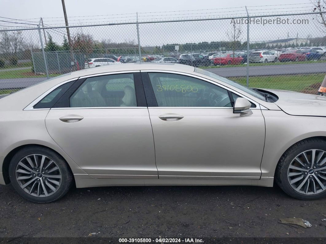 2017 Lincoln Mkz Select Золотой vin: 3LN6L5C92HR647970