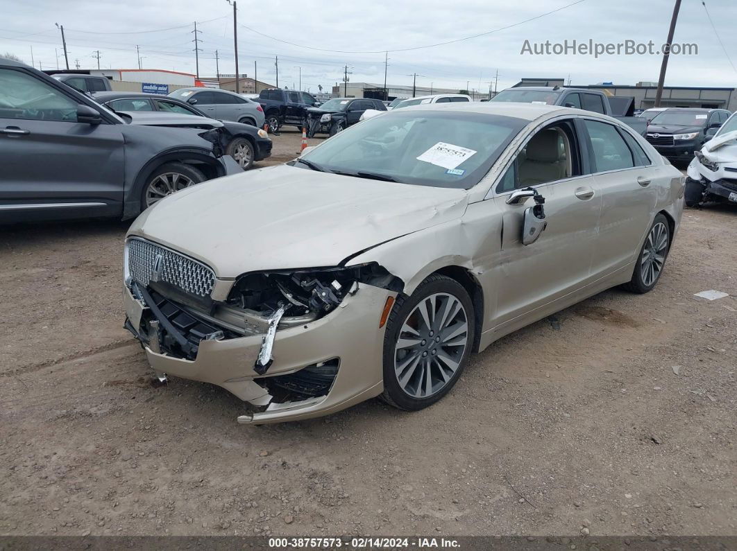 2017 Lincoln Mkz Select Желто-коричневый vin: 3LN6L5C92HR660508