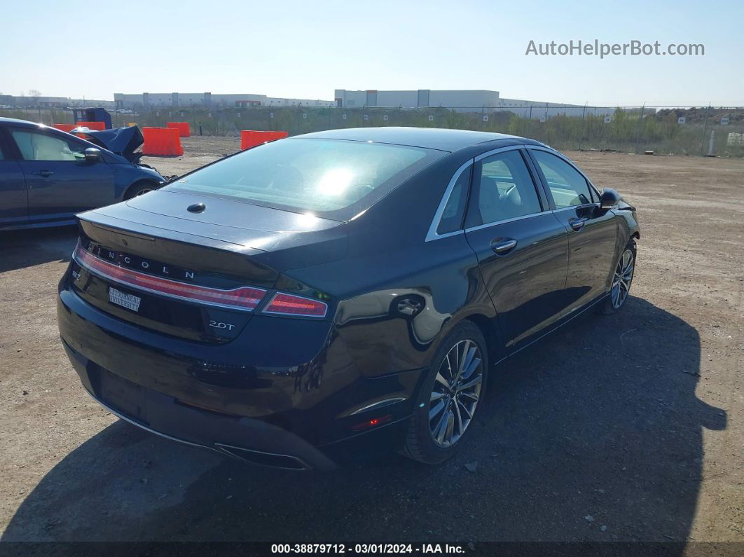 2017 Lincoln Mkz Select Черный vin: 3LN6L5C93HR604898