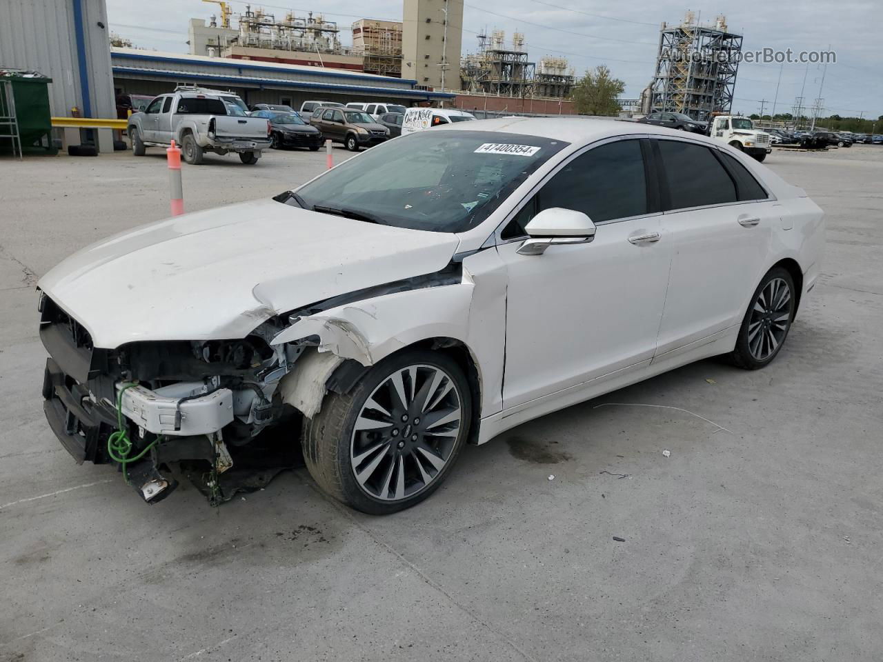 2017 Lincoln Mkz Select White vin: 3LN6L5C93HR654877