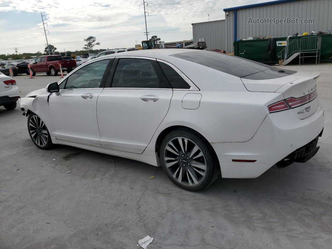 2017 Lincoln Mkz Select White vin: 3LN6L5C93HR654877