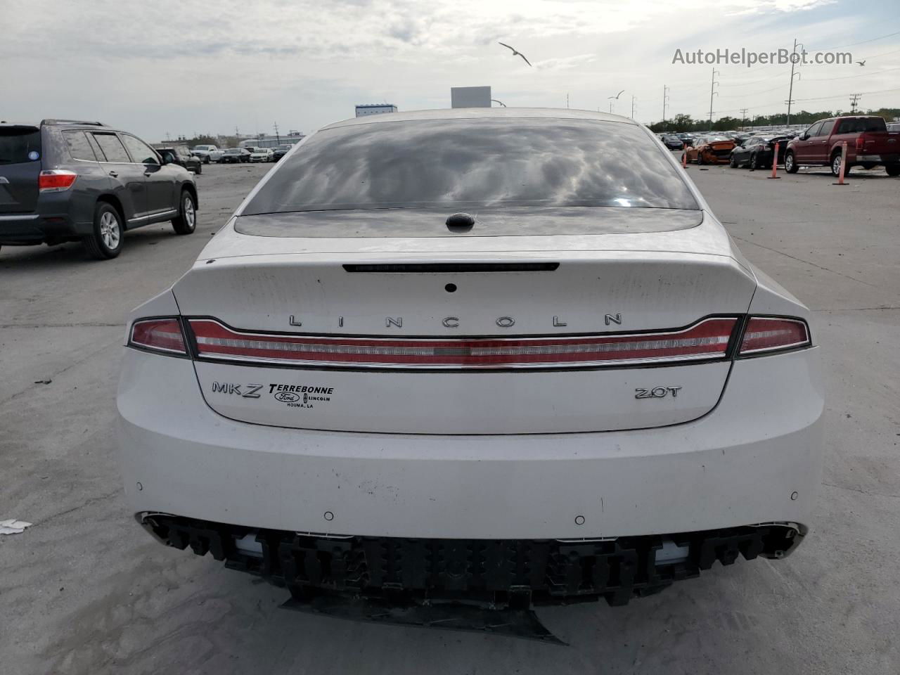 2017 Lincoln Mkz Select White vin: 3LN6L5C93HR654877