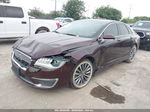 2017 Lincoln Mkz Select Burgundy vin: 3LN6L5C94HR629762