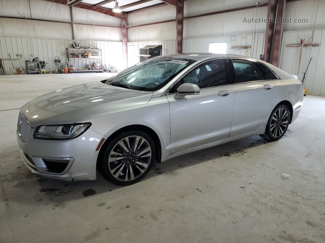 2017 Lincoln Mkz Select Silver vin: 3LN6L5C94HR666116