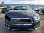 2017 Lincoln Mkz Select Синий vin: 3LN6L5C95HR603588