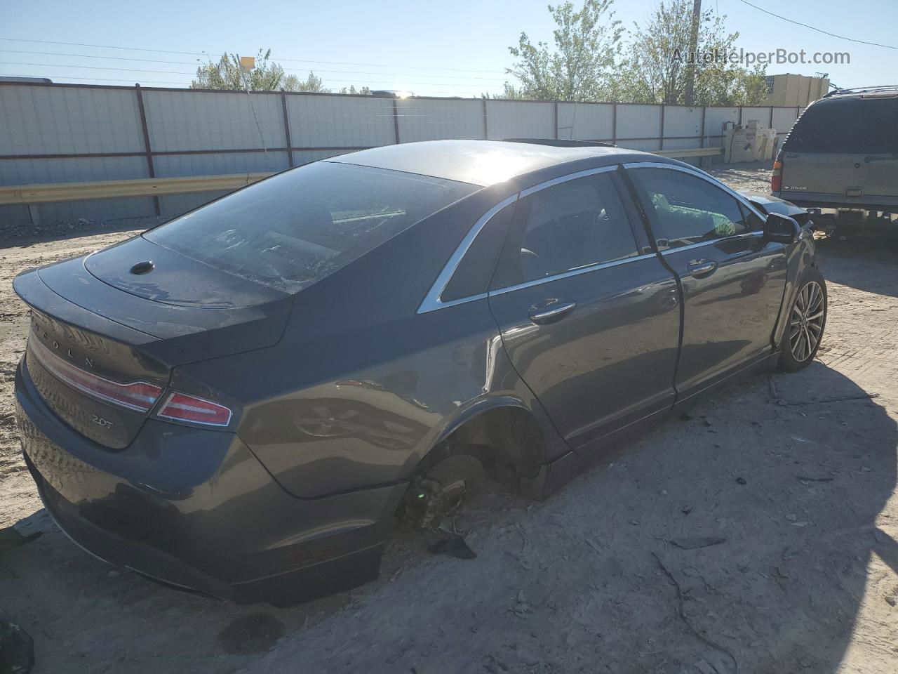 2017 Lincoln Mkz Select Gray vin: 3LN6L5C95HR610010